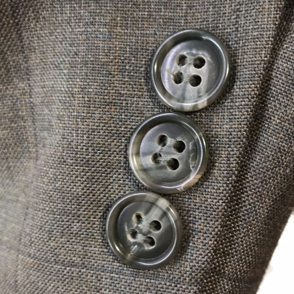 HAGGAR IMPERIAL Men’s Double Breasted Blazer—Sz 42L - Picture 6 of 15